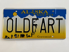 Vanity License Plate I FARTED Funny Souvenir Alaska Fart Humor picture